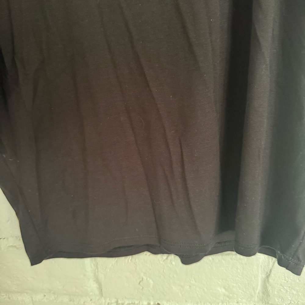 Lilypad Black Oversized Tunic Top - Size Medium $15 - Picture 3 of 8